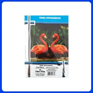 Papel Fotografico Glossy 230g A4 20fls Masterprint 302010005