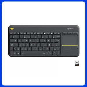 Teclado S/fio+mouse Touch K400 Plus Tv-smart Logitech