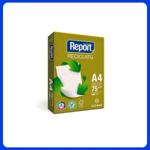 Papel Report Reciclado A4 75g 500fls  210mmx297mm  (20058073)