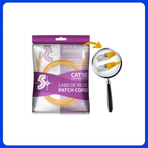 Cabo Patch Info -patch Cord Cat5e Ftp-2m Amarelo 018-1075