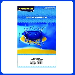 Papel Fotografico Glossy 180g A3 20fls Masterprint 302050001