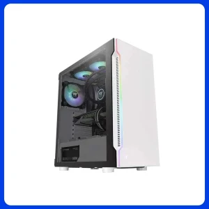 Gabinete Thermaltake H200 Tg Rgb Snow/tempglass1/120mm Ca-1m3-00m6wn-00
