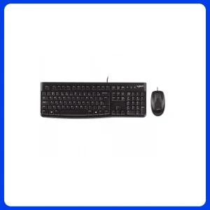 Teclado+mouse Mk120 Usb Preto Logitech 920-004429-b