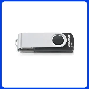 Pen Drive 16gb Multilaser Twist Preto Pd588