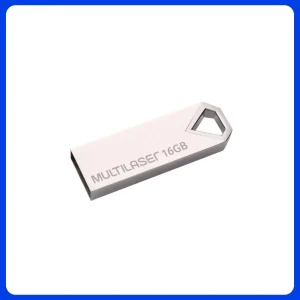 Pen Drive 16gb Multilaser Diamond Metalico Pd850