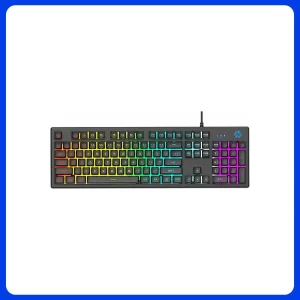 Teclado Gamer Membrana Hp K500f Led Preto