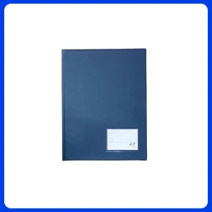 Pasta Catalogo A4 C/10 Env.  Pvc C/visor Azul 60109 Polibras