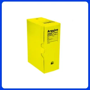 Arquivo Facil Economico Amarelo 42106 Polibras
