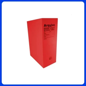 Arquivo Facil Economico Vermelho 42107 Polibras