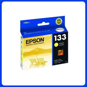 Cartucho Epson T133420-br T25 / Tx123 / Tx125 / Tx320f / Tx420w. Amarelo