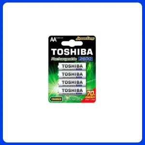 Pilha Recarregavel Aa 2600 Toshiba C/4 (72475)