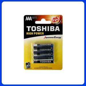 Pilha Alcalina Aaa Toshiba Lr03gcp C/4 72454