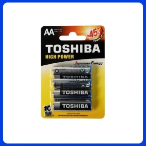 Pilha Alcalina Aa Toshiba Lr6gcp C/4 72449