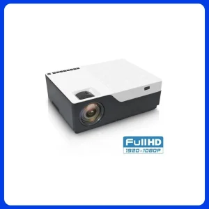 Projetor Brazilpc Bpc-1080p M18 5000 Lumens Preto/branco