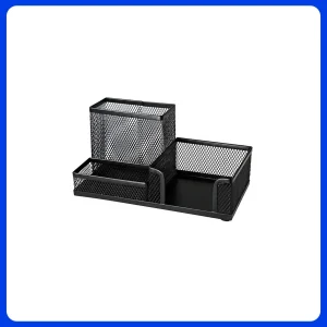 Organizador De Mesa Aramado Preto Keep Ei043