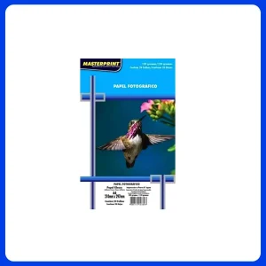 Papel Foto Masterprint Glossy A4 210mmx297mm 120g 20f  302010001