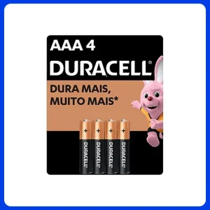 Pilha Alcalina Aaa Duracell Mn2400 C/4 74447