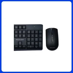 Teclado E Mouse S/fio Slim Preto Multilaser Tc270
