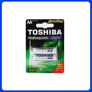 Pilha Recarregavel Aa 2600 Toshiba C/2 (72473)