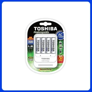Carregador De Pilhas Toshiba Aa/aaa C/4 Aa (74810)