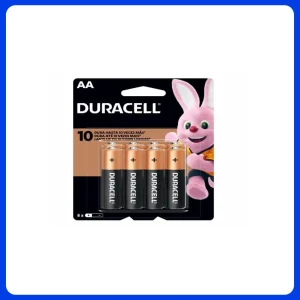 Pilha Alcalina Aa Duracell C/ 8   (74438)