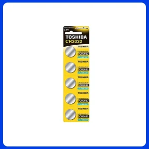 Bateria Cr2032 3v Lithium Toshiba C/5un 72471