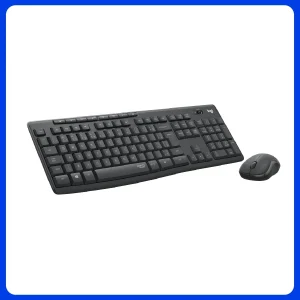 Kit Teclado E Mouse Sem Fio Mk295 Silent Logitech