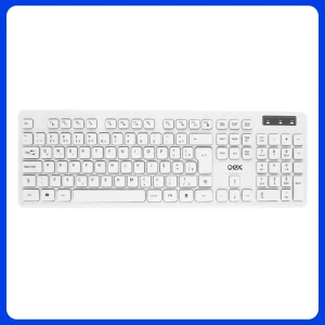 Teclado Oex Usb White Flat Tc304