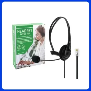 Headset Office 5+ para Telefone com Conector Rj9 015-0100