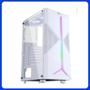Gabinete Gamer Fortrek Holt Mid Tower Rgb Branco 80524