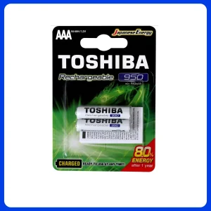 Pilha Recarregavel Aaa 950mah Toshiba C/2 (72476)