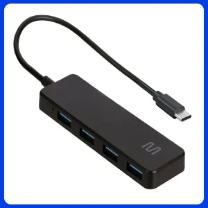 Hub Tipo C Com 4 Portas Slim Multilaser  Ac445