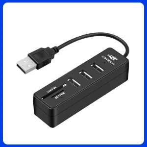 Hub Usb 2.0 5 Portas Usb Hu-l200bk C3tech