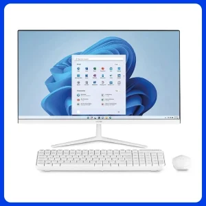 Desktop All In One Ultra Multilaser Ub830 23.8 Full Hd Celeron 4gb Ssd 120gb Win 11 Branco
