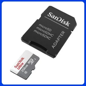 Memoria Micro Sd Sandisk 256gb Cl 10 Sdsqunr-256g-gn6ta