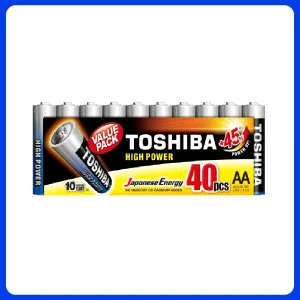 Pilha Alcalina Aa Lr06gc C/40 Toshiba 78888