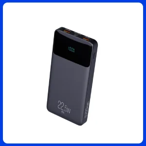 Carregador Portatil C/ Display 10.200mah 22.5w Elg Preto Pb102bk