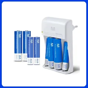 Carregador de Pilhas Multilaser 4x Aa 4x Aaa 12 Horas Cb093