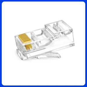 Conector Rj45 Transparente Cat5e Fc Fcrj45t5n Unidade