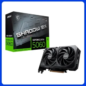 Placa Vga Rtx 5060 Shadow 2x Msi Geforce 8gb Gddr7 912-v537-037