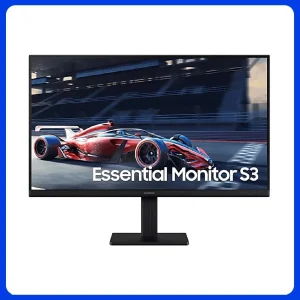 Monitor 24 Samsung Essential S3 Fhd Led Ips 5gtg 100hz  Preto Ls24d300galmzd