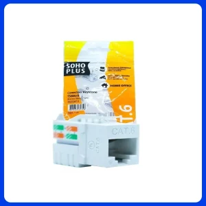 Conector Femea Cat6 Keystone Sohoplus T568a/b  (35050424)