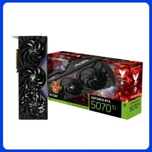 Placa Vga Nv Rtx5070ti 16gb Phoenix-s Gddr7 256bits Gainward Ne7507t019t2-gb2031k