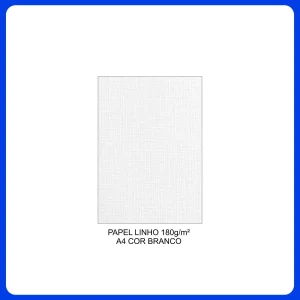 Papel Linho Telado Infopel 50f A4 (d)